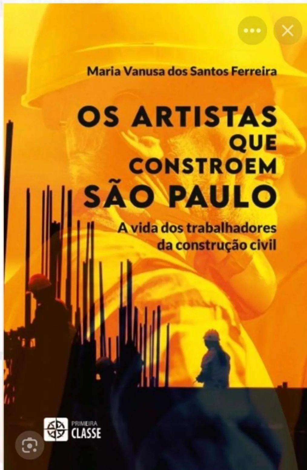 Capa do livro Os Artistas que Constroem São Paulo